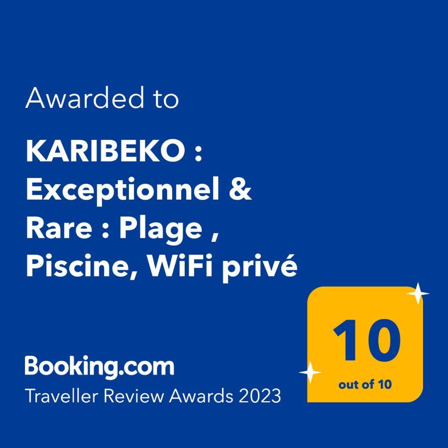 Karibeko : Exceptionnel & Rare : Plage , Piscine, Wifi Prive Saint-Francois  Exteriér fotografie